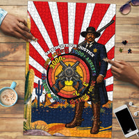 Bass Reeves Puzzle Vintage African American Black Cowboy Western History