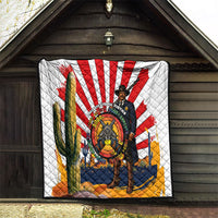 Bass Reeves Quilt Vintage African American Black Cowboy Western History