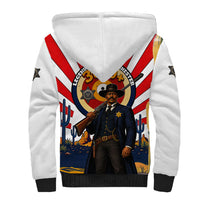 Bass Reeves Sherpa Hoodie Vintage African American Black Cowboy Western History