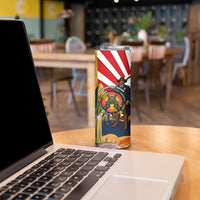 Bass Reeves Skinny Tumbler Vintage African American Black Cowboy Western History