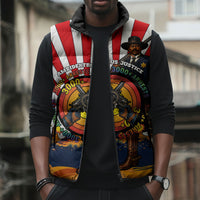 Bass Reeves Sleeveless Puffer Jacket Vintage African American Black Cowboy Western History