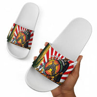 Bass Reeves Slide Sandals Vintage African American Black Cowboy Western History