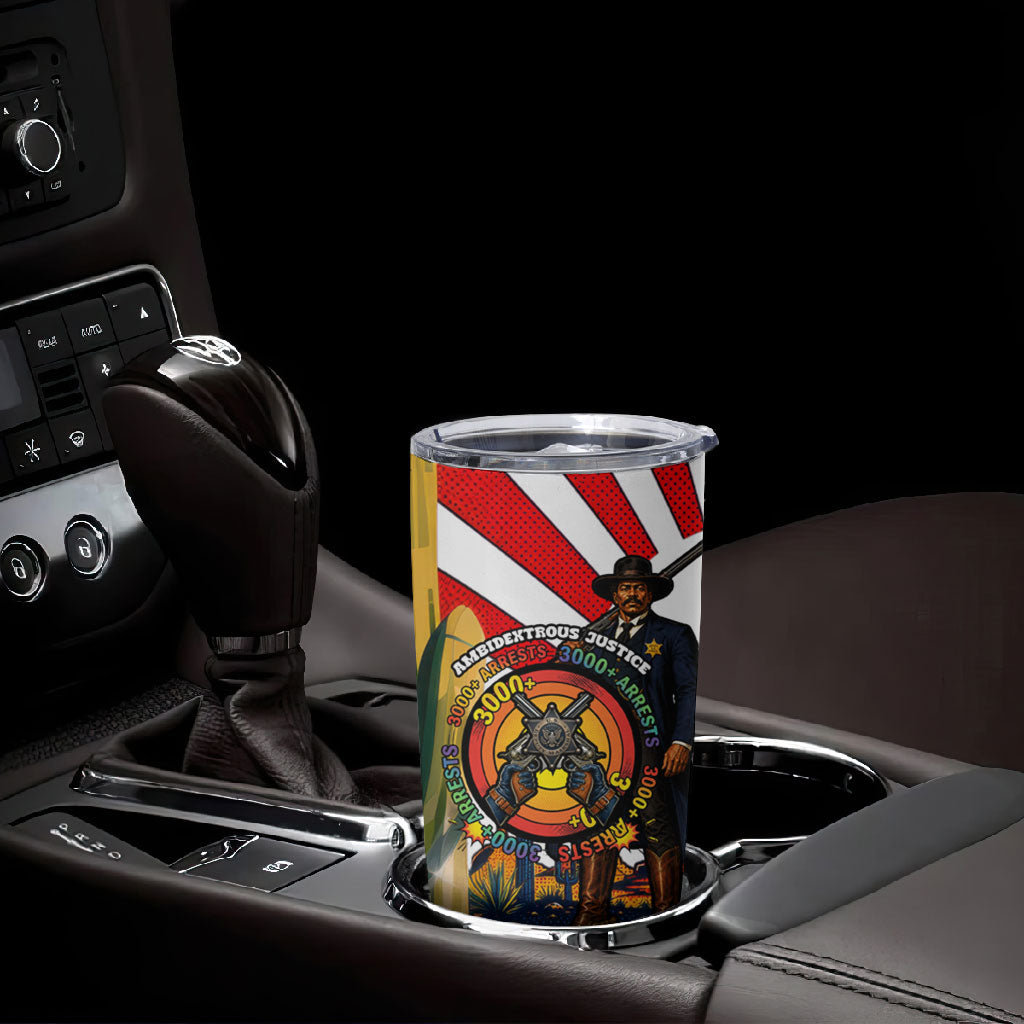 Bass Reeves Tumbler Cup Vintage African American Black Cowboy Western History