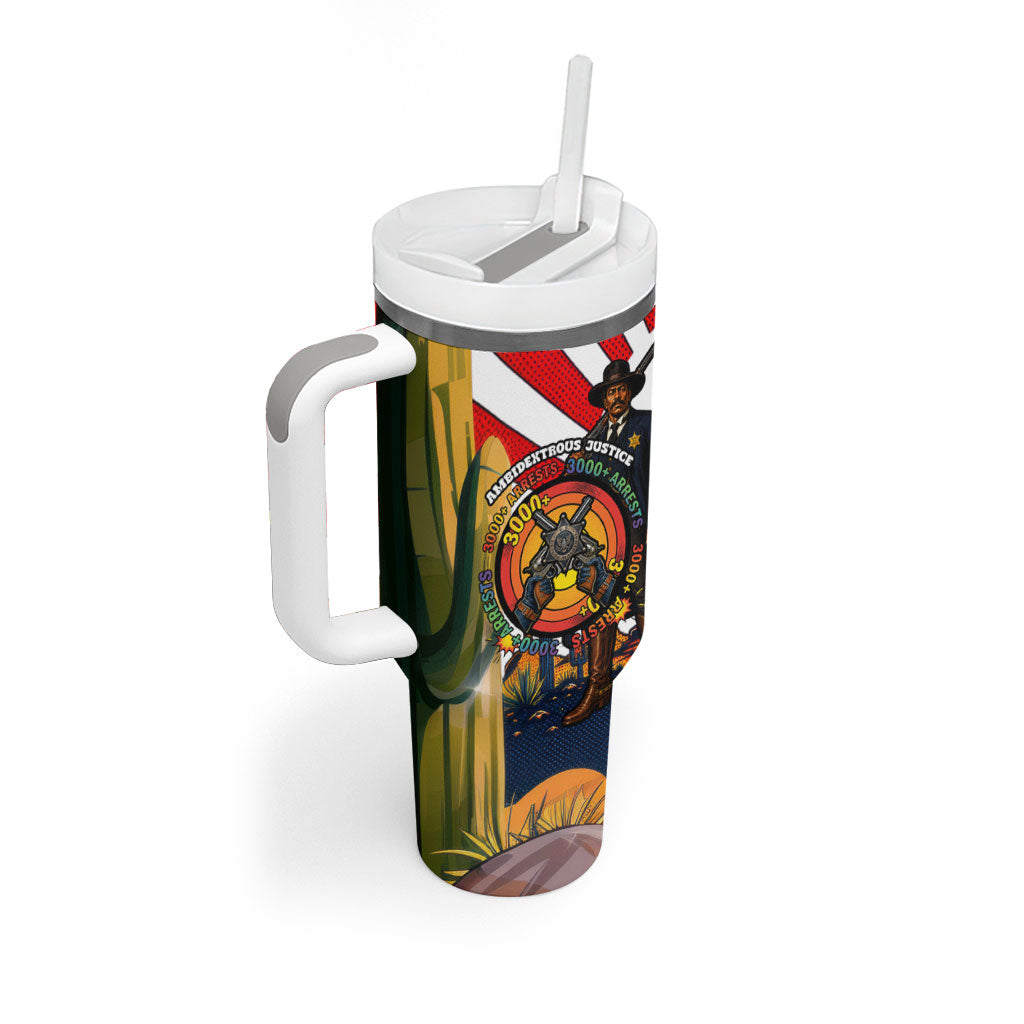 Bass Reeves Tumbler With Handle Vintage African American Black Cowboy Western History