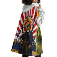 Bass Reeves Wearable Blanket Hoodie Vintage African American Black Cowboy Western History