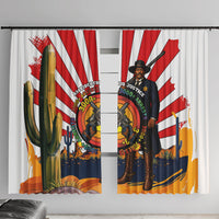 Bass Reeves Window Curtain Vintage African American Black Cowboy Western History