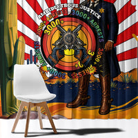 Bass Reeves Window Curtain Vintage African American Black Cowboy Western History
