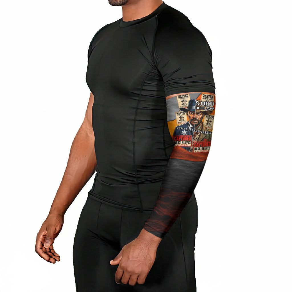 Bass Reeves Arm Sleeves Vintage Black Cowboy Old West Lawman