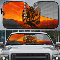 Bass Reeves Auto Sun Shade Vintage Black Cowboy Old West Lawman