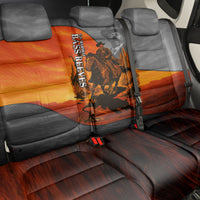 Bass Reeves Back Car Seat Cover Vintage Black Cowboy Old West Lawman