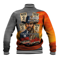 Bass Reeves Baseball Jacket Vintage Black Cowboy Old West Lawman