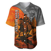 Bass Reeves Baseball Jersey Vintage Black Cowboy Old West Lawman