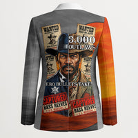 Bass Reeves Blazer Vintage Black Cowboy Old West Lawman