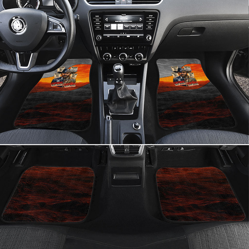 Bass Reeves Car Mats Vintage Black Cowboy Old West Lawman