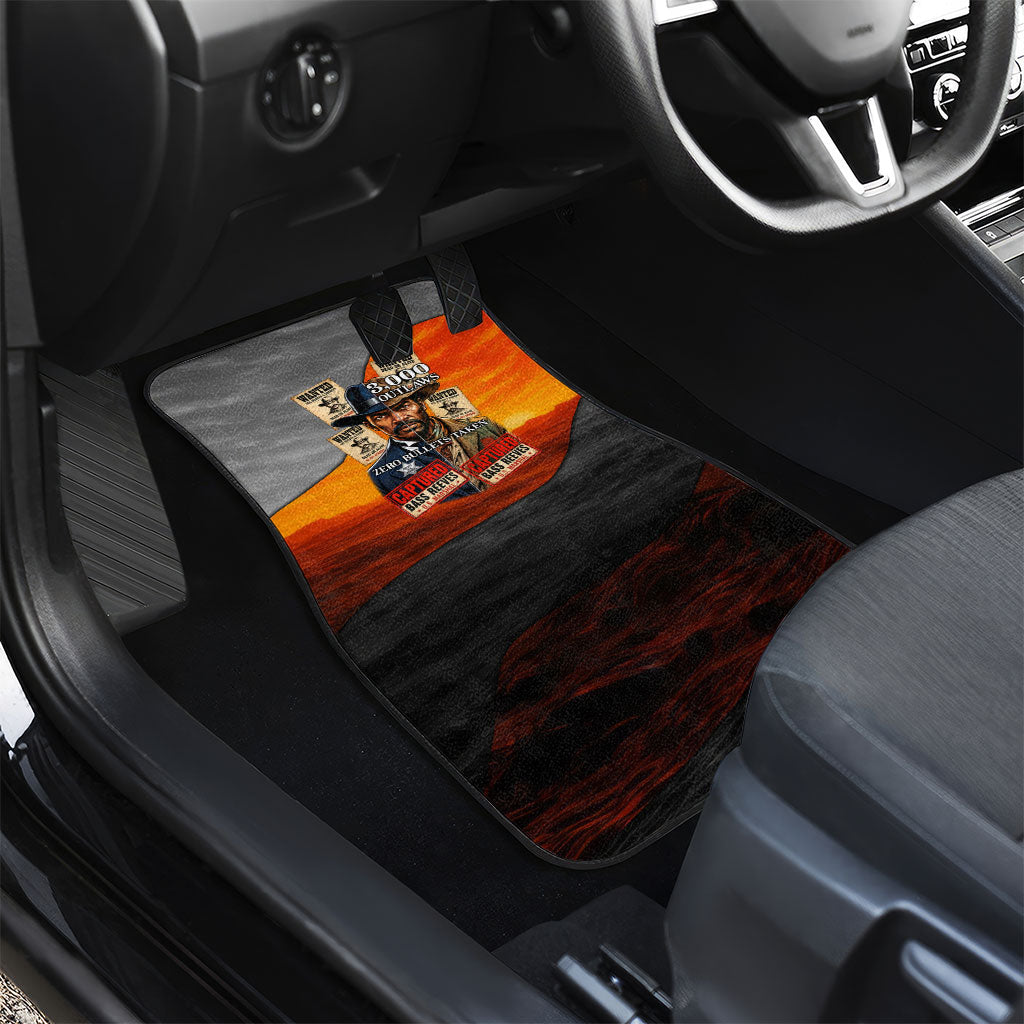 Bass Reeves Car Mats Vintage Black Cowboy Old West Lawman