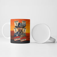 Bass Reeves Ceramic Mug Vintage Black Cowboy Old West Lawman