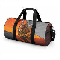 Bass Reeves Duffle Bag Vintage Black Cowboy Old West Lawman