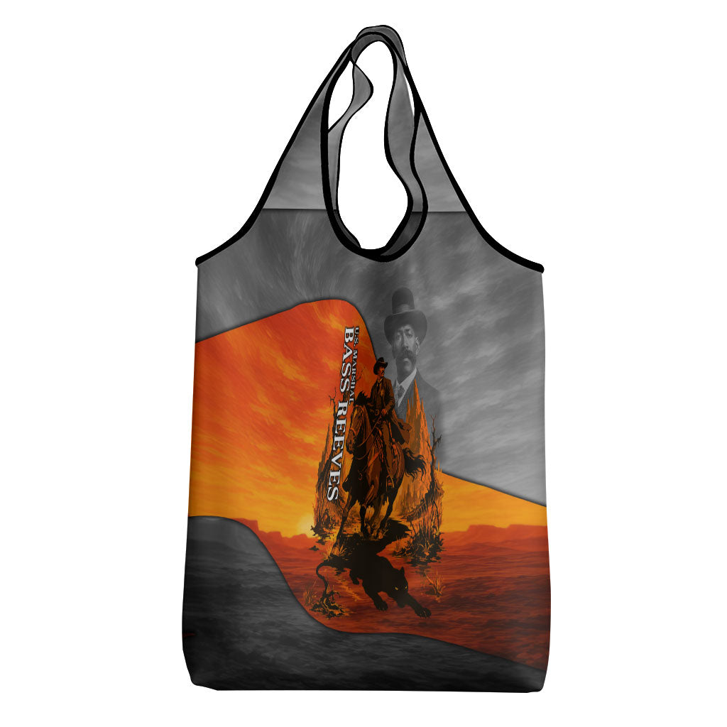 Bass Reeves Grocery Bag Vintage Black Cowboy Old West Lawman