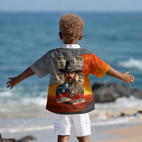 Bass Reeves Kid Hawaiian Shirt Vintage Black Cowboy Old West Lawman