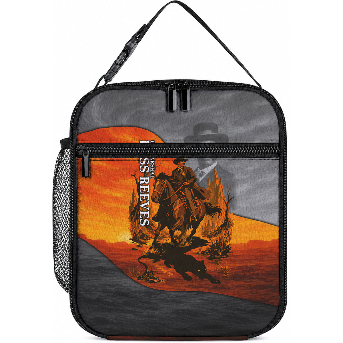 Bass Reeves Lunch Bag Vintage Black Cowboy Old West Lawman