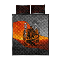Bass Reeves Quilt Bed Set Vintage Black Cowboy Old West Lawman