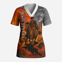 Bass Reeves Scrub Top Vintage Black Cowboy Old West Lawman