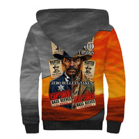 Bass Reeves Sherpa Hoodie Vintage Black Cowboy Old West Lawman