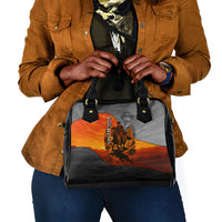 Bass Reeves Shoulder Handbag Vintage Black Cowboy Old West Lawman