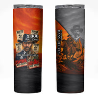 Bass Reeves Skinny Tumbler Vintage Black Cowboy Old West Lawman