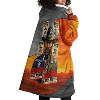 Bass Reeves Wearable Blanket Hoodie Vintage Black Cowboy Old West Lawman