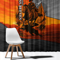 Bass Reeves Window Curtain Vintage Black Cowboy Old West Lawman