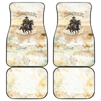 Bass Reeves Spirit Frontier Legend Car Mats African American Marshal Horse Riding Western Watercolor