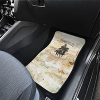 Bass Reeves Spirit Frontier Legend Car Mats African American Marshal Horse Riding Western Watercolor