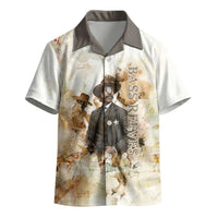 Bass Reeves Spirit Frontier Legend Kid Hawaiian Shirt African American Marshal Horse Riding Western Watercolor