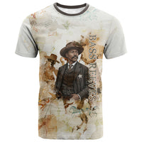 Bass Reeves Spirit Frontier Legend T shirt African American Marshal Horse Riding Western Watercolor