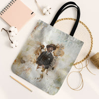 Bass Reeves Spirit Frontier Legend Tote Bag African American Marshal Horse Riding Western Watercolor
