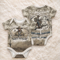 Bass Reeves Legend Black Cowboy Baby Onesie Western Legend Vintage - Legend Of The Frontier