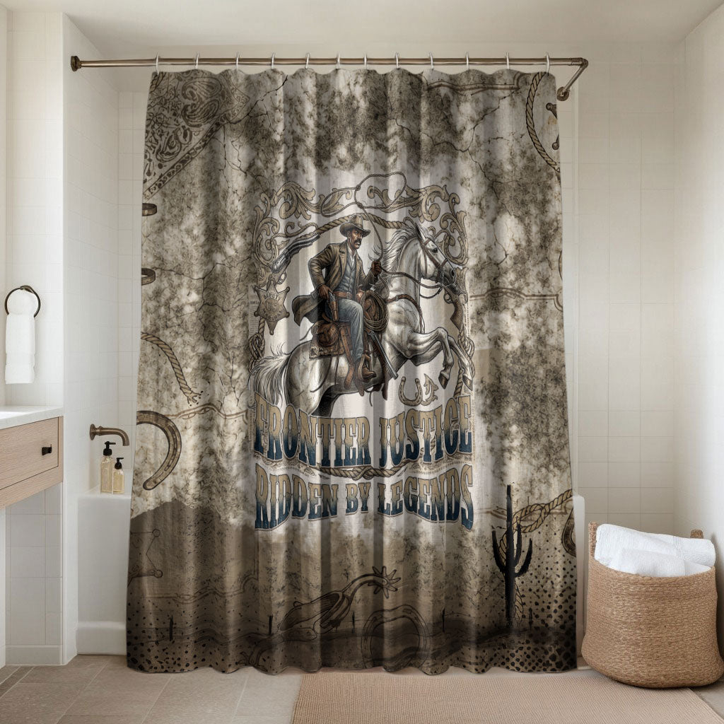 Bass Reeves Legend Black Cowboy Bathroom Set Western Legend Vintage - Legend Of The Frontier