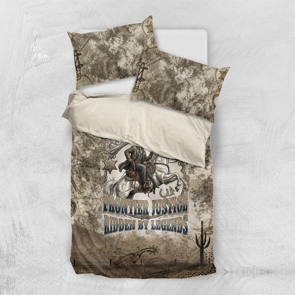 Bass Reeves Legend Black Cowboy Bedding Set Western Legend Vintage - Legend Of The Frontier
