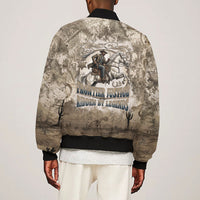 Bass Reeves Legend Black Cowboy Bomber Jacket Western Legend Vintage - Legend Of The Frontier