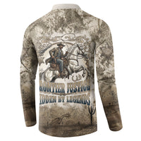 Bass Reeves Legend Black Cowboy Button Sweatshirt Western Legend Vintage - Legend Of The Frontier
