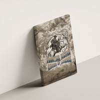 Bass Reeves Legend Black Cowboy Canvas Wall Art Western Legend Vintage - Legend Of The Frontier