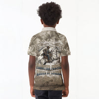 Bass Reeves Legend Black Cowboy Kid Polo Shirt Western Legend Vintage - Legend Of The Frontier