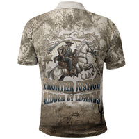 Bass Reeves Legend Black Cowboy Polo Shirt Western Legend Vintage - Legend Of The Frontier