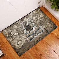 Bass Reeves Legend Black Cowboy Rubber Doormat Western Legend Vintage - Legend Of The Frontier