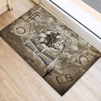 Bass Reeves Legend Black Cowboy Rubber Doormat Western Legend Vintage - Legend Of The Frontier