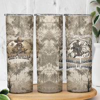 Bass Reeves Legend Black Cowboy Skinny Tumbler Western Legend Vintage - Legend Of The Frontier