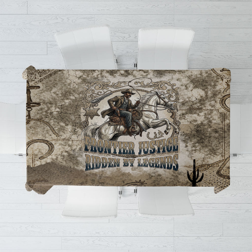 Bass Reeves Legend Black Cowboy Tablecloth Western Legend Vintage - Legend Of The Frontier