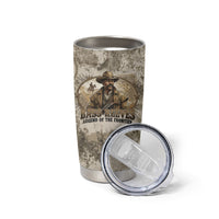 Bass Reeves Legend Black Cowboy Tumbler Cup Western Legend Vintage - Legend Of The Frontier