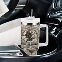Bass Reeves Legend Black Cowboy Tumbler With Handle Western Legend Vintage - Legend Of The Frontier